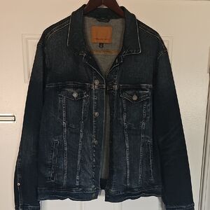 American Eagle Outfitters Men's Dark Denim Jacket